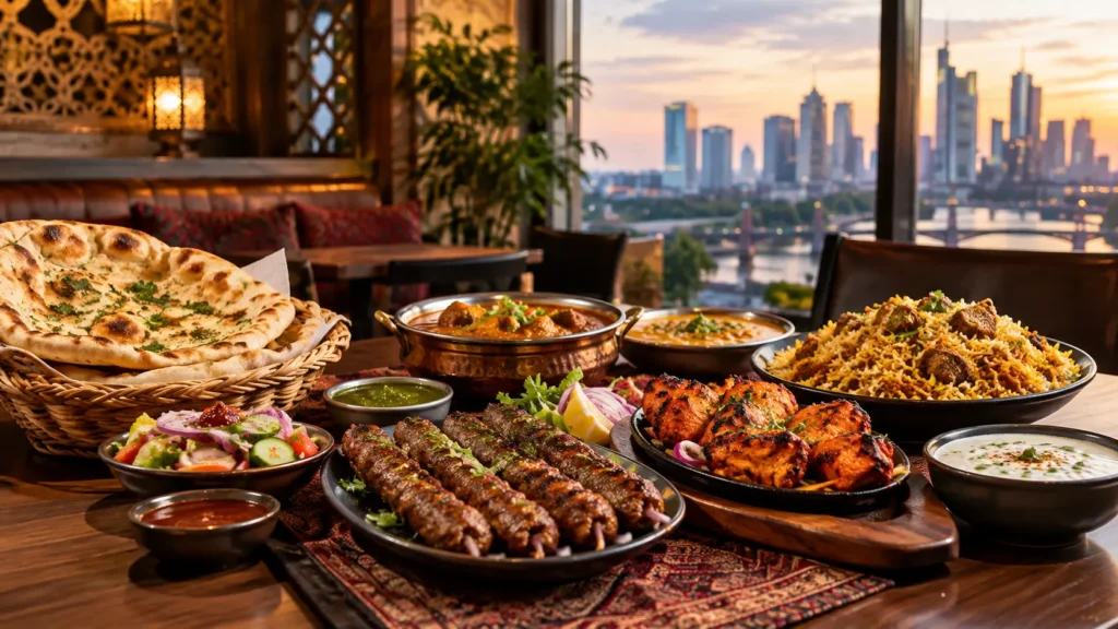 Pakistani food in Frankfurt at Lahore Kebab Haus